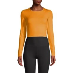 CASALL Women's Crop Long Sleeve