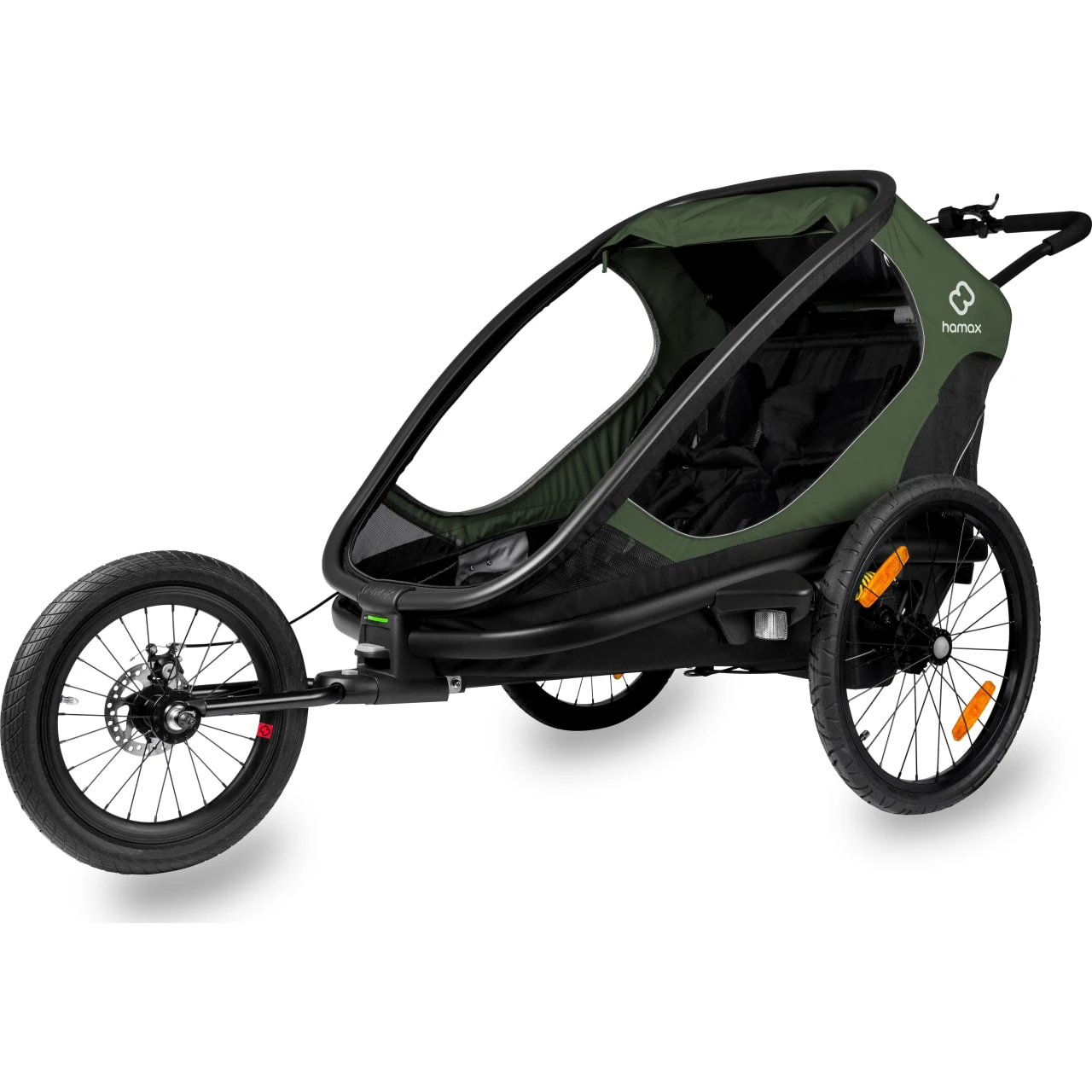 Hamax Outback (+ Bicycle Arm & Stroller Wheel) – Bild 5