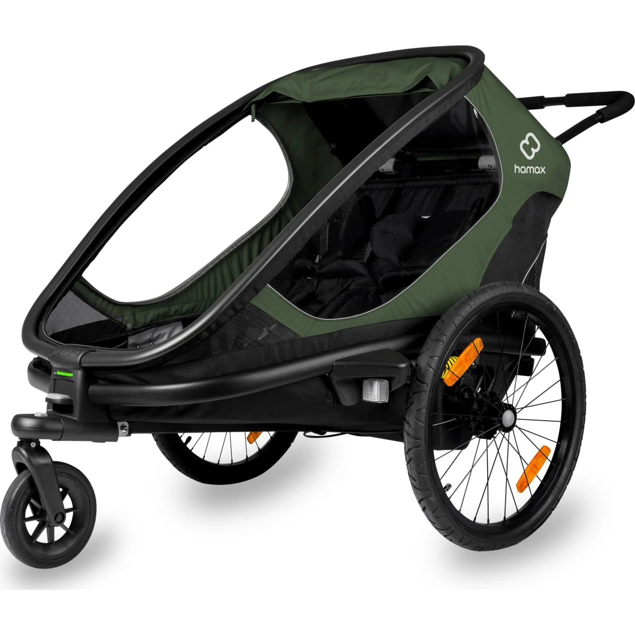 Hamax Outback (+ Bicycle Arm & Stroller Wheel)