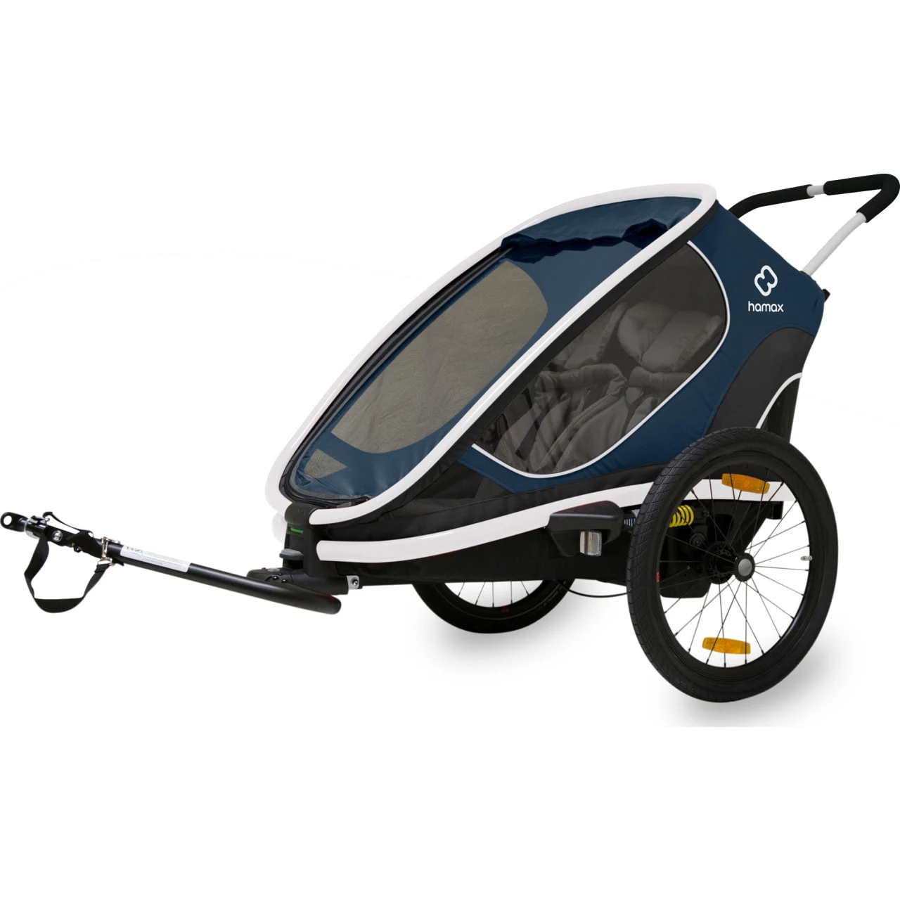 Hamax Outback (+ Bicycle Arm & Stroller Wheel) – Bild 6